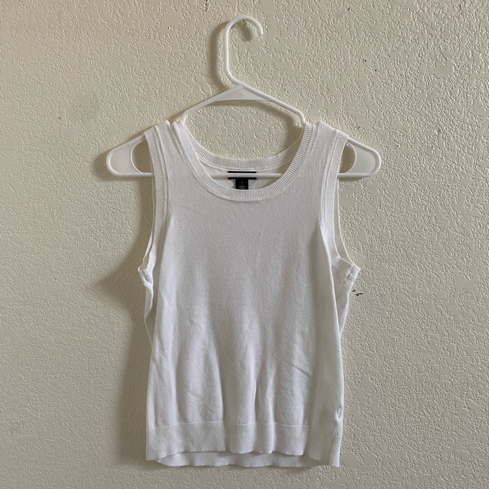 Classic white tank
